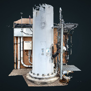 An Interactive high fidelity point cloud